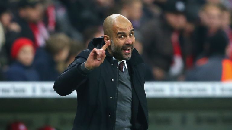 Bayern boss Pep Guardiola has been linked with a move to England