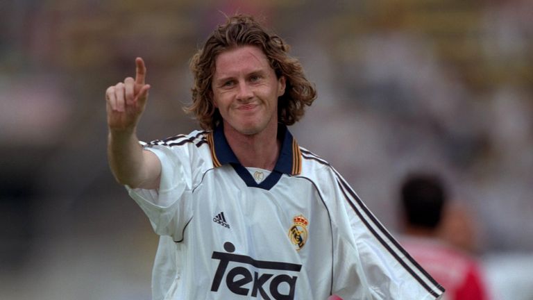 Steve McManaman spent four years with Real Madrid
