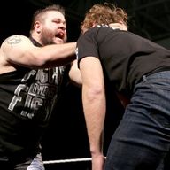 Kevin Owens and Dean Ambrose come to blows