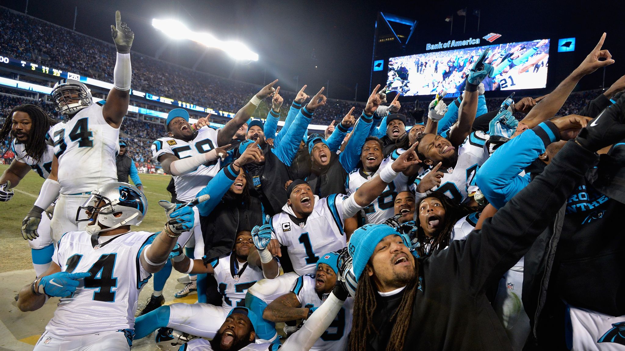 Panthers, Led by Flashy Cam Newton, Swamp Flailing Cardinals - The