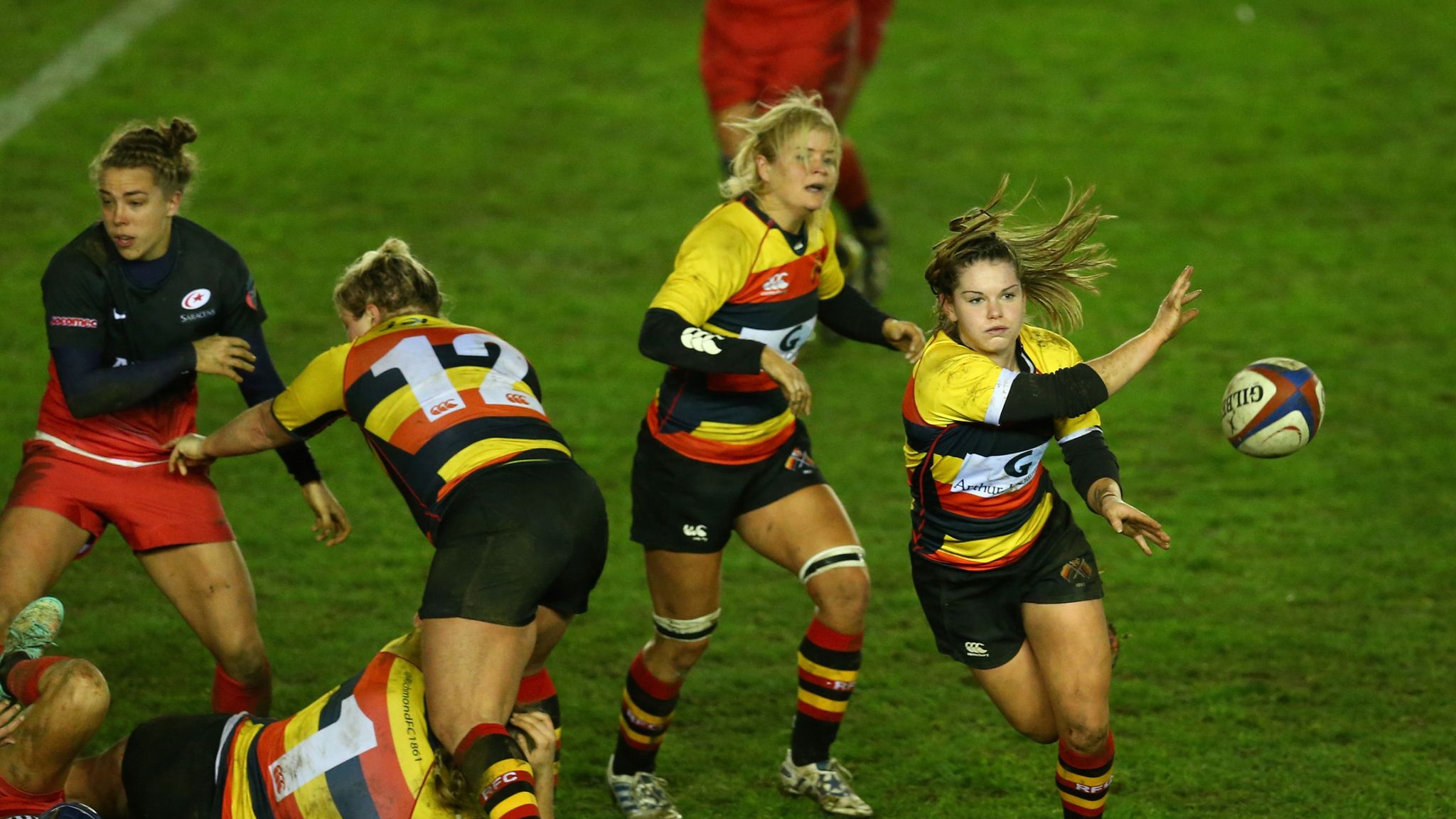 Richmond beat Saracens to claim Womens Premiership final Rugby Union News Sky Sports