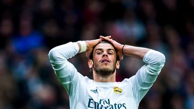 Gareth Bale has missed 996 minutes of La Liga action this season