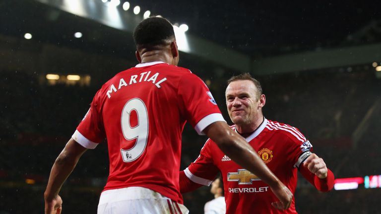 Anthony Martial and Wayne Rooney should change positions, says Peter Schmeichel