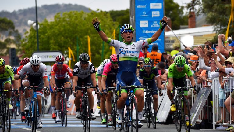 Caleb Ewan won the opening stage