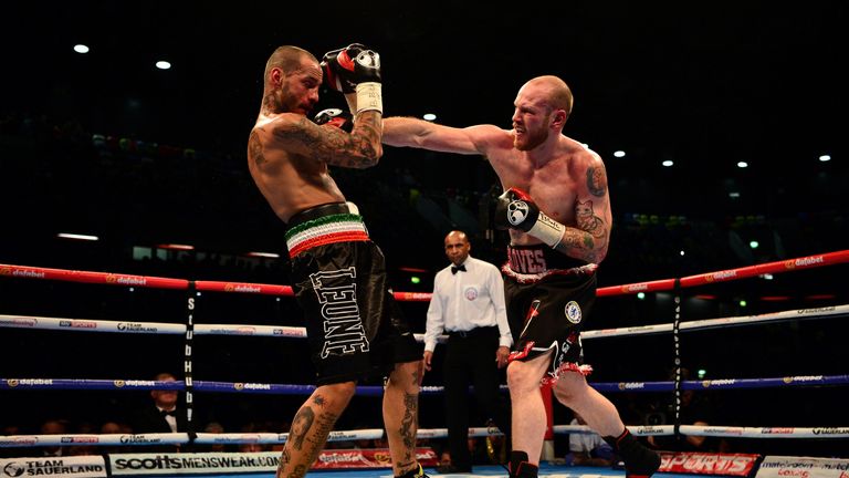 Groves produced an impressive performance under new trainer Shane McGuigan