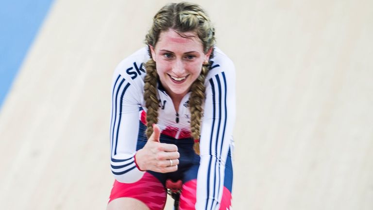 Laura Trott will be part of the the women's pursuit squad going for gold