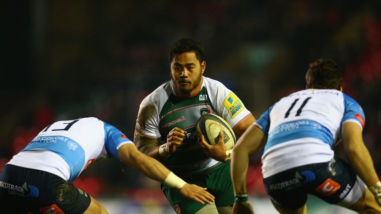Manu Tuilagi started the game with a try-scoring pass