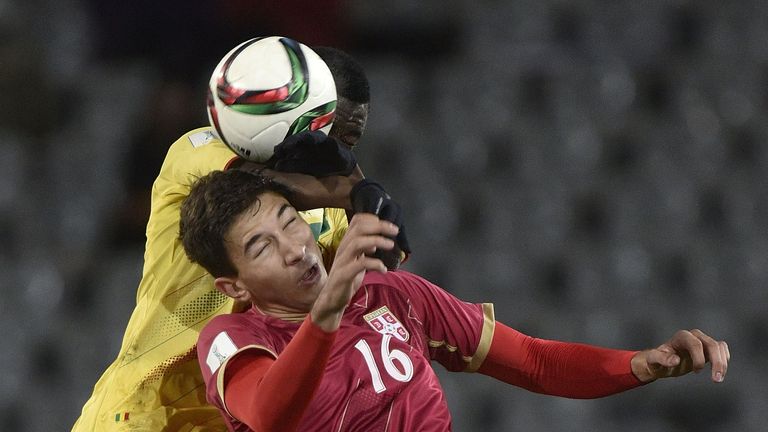 Marko Grujic in action during the U20 World Cup in the summer