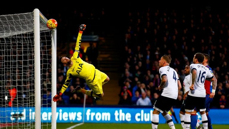 Hugo Lloris has the second-best save percentage in the Premier League