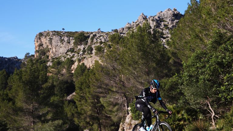 Poels has been preparing for the season at Team Sky's winter training camp in Mallorca