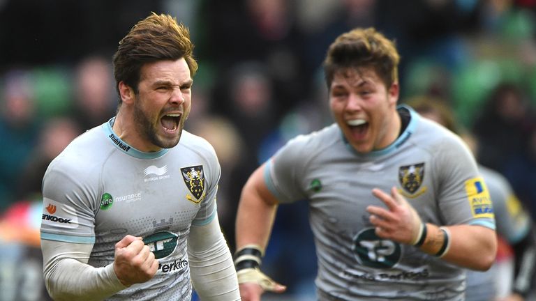 Ben Foden will lead Northampton out