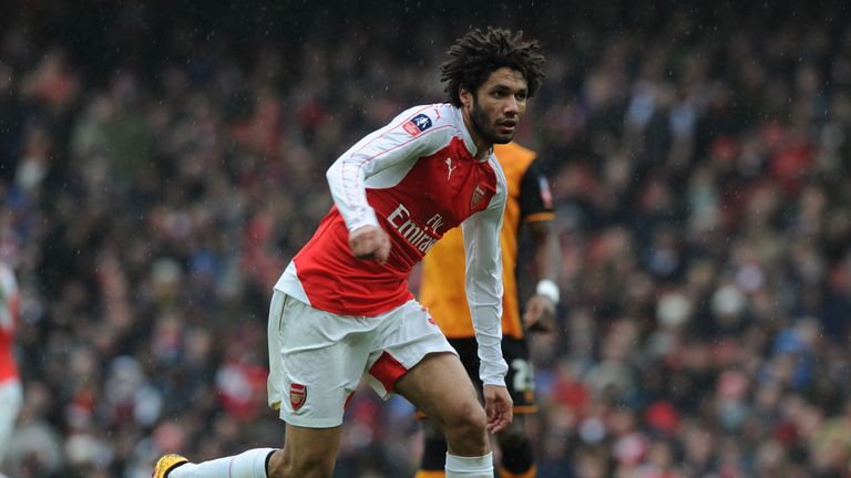 Mohamed Elneny did not get many opportunities last season