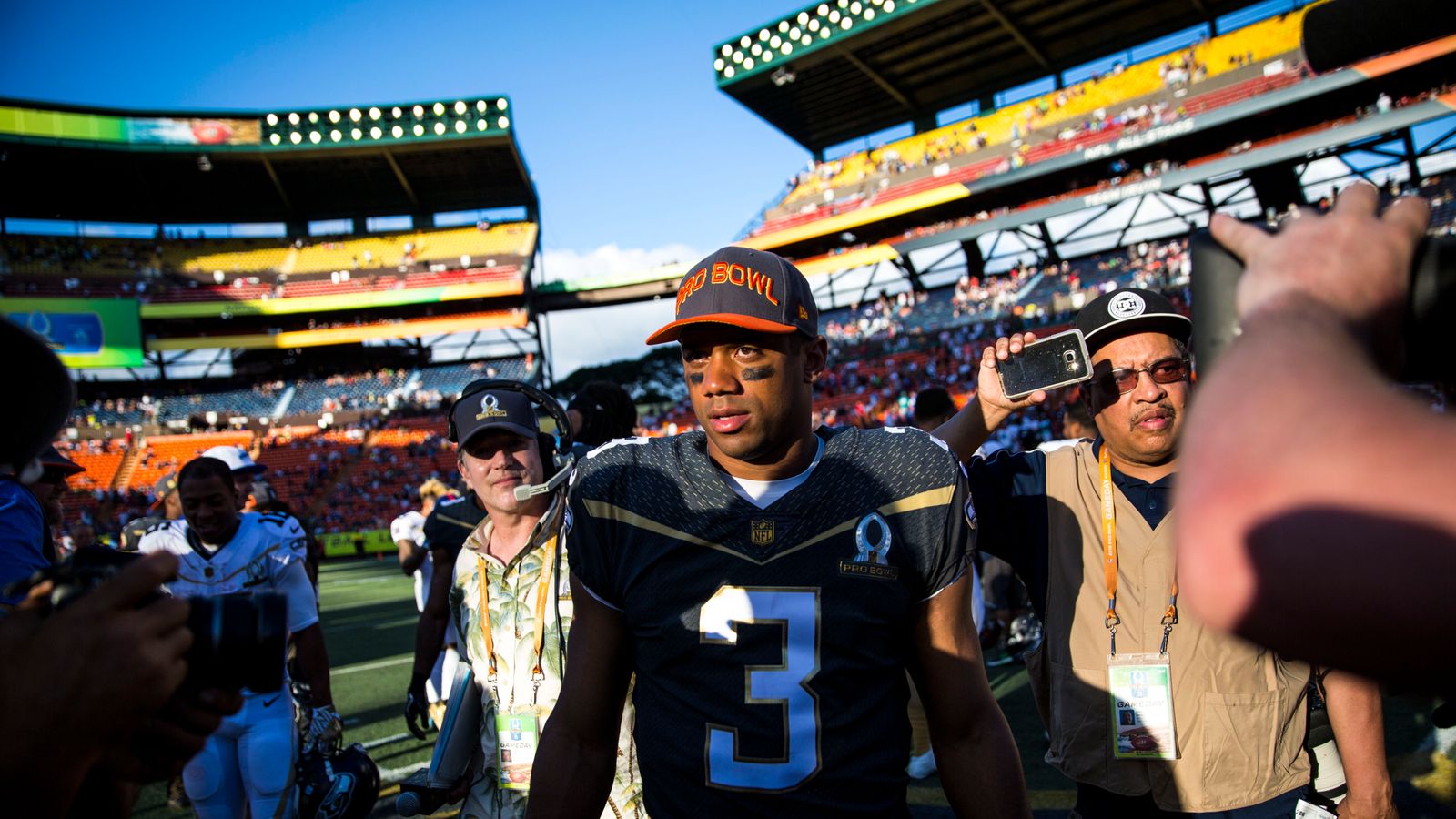 Russell Wilson leads Team Irvin to Pro Bowl victory NFL News Sky Sports