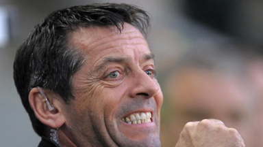 Image of Phil Brown delighted to have landed Simon Cox.