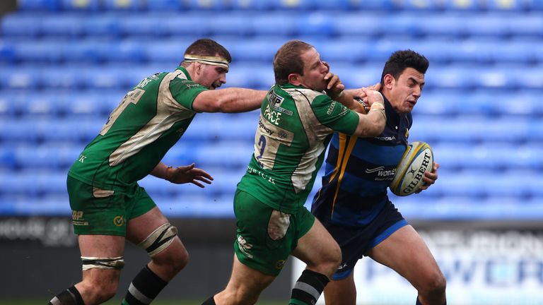 Bryce Heem's try launched a Warriors' fightback but Irish held on