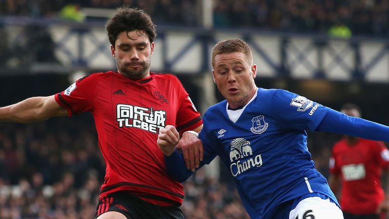 McCarthy spent six seasons at Everton after a four-year spell at Wigan
