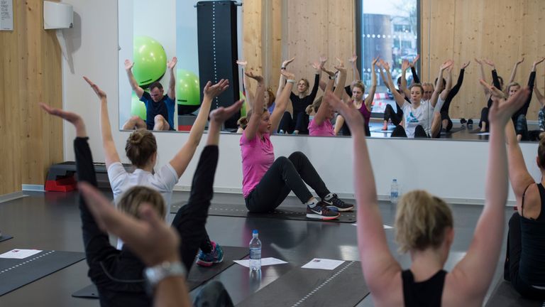 Holly has proved to be an inspiration in gym sessions with Sky Academy