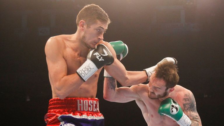 Burton had to endure a few uncomfortable rounds against Miles Shinkwin