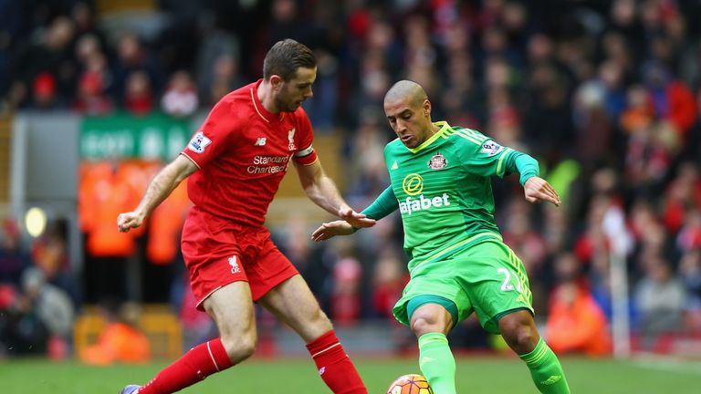 Wahbi Khazri was involved in both Sunderland's goals on his first start