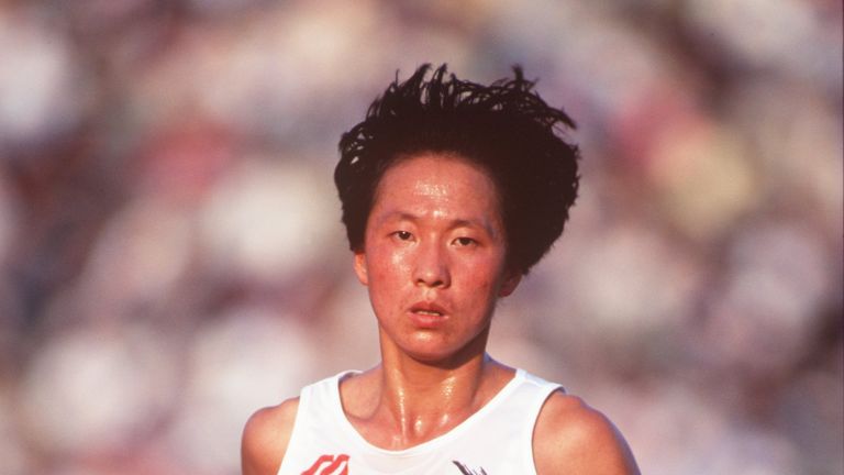 Olympic champion and multiple world record holder Wang Junxia 