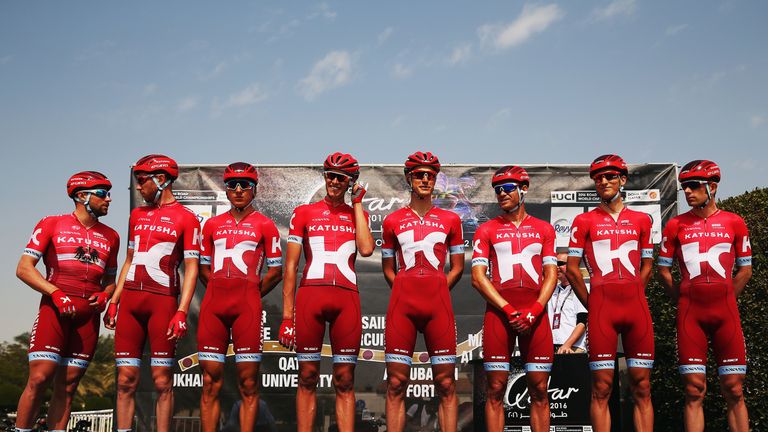 Katusha have been exonerated by the UCI Disciplinary Committee