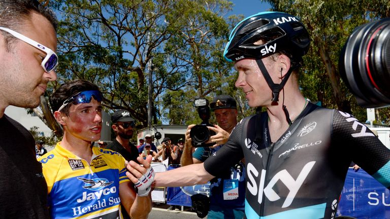 Chris Froome and Peter Kennaugh claimed a one-two for Team Sky
