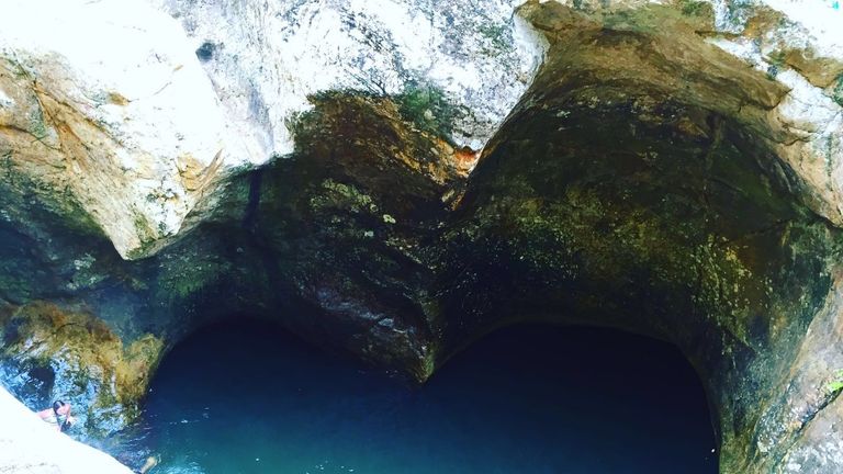 The famous rock pool at Killarney Glen is a popular place to get away from it all