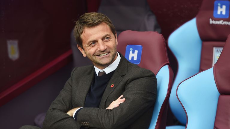 Tim Sherwood left Aston Villa in October 2015
