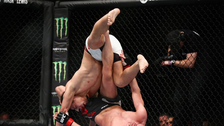 Breese tangles with last opponent Keita Nakamura