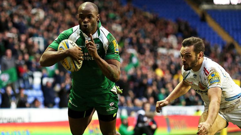 Ojo got London Irish back in with it a superb second-half try