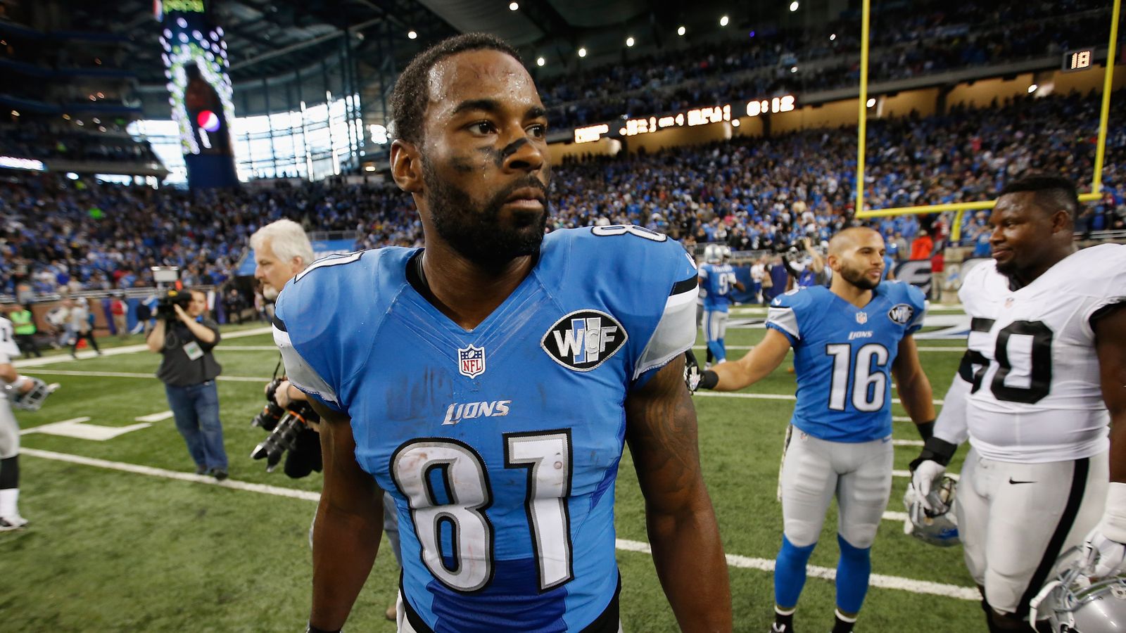 Calvin Johnson: It'd be 'lovely' to finish career with Detroit Lions