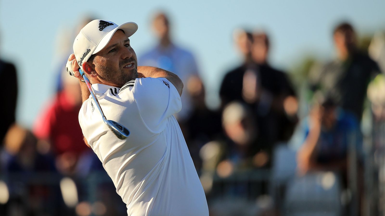 Watch As Sergio Garcia Holes His 108 Yard Approach At The Wgc Match Play Golf News Sky Sports