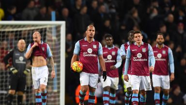 Aston Villa have been relegated to the Championship and are on course to finish bottom of the Premier League