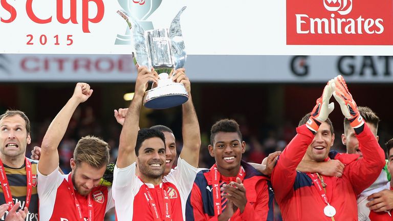 Arsenal lifted the Emirates Cup last year