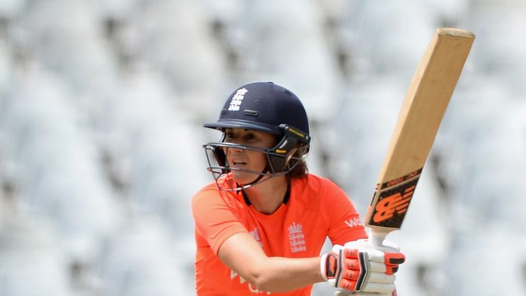Charlotte Edwards in T20 action for England. Is a Damehood on the way?