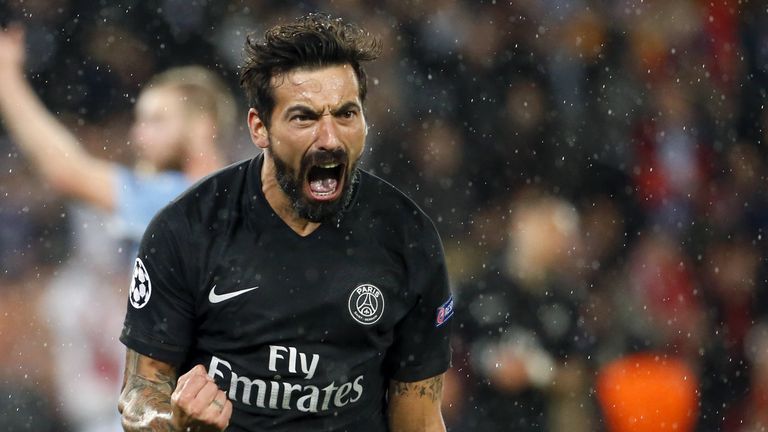 Lavezzi left PSG last year to make the switch to China