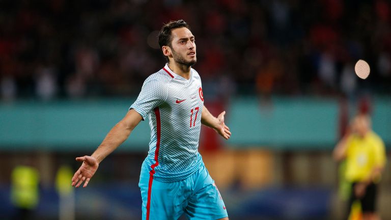 Tottenham are interested in Turkey star Hakan Calhanoglu