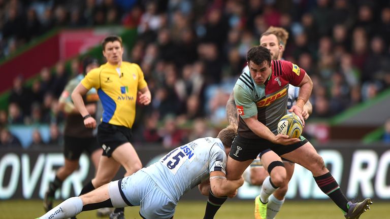 Harlequins slip to sixth in the Aviva Premiership following the defeat