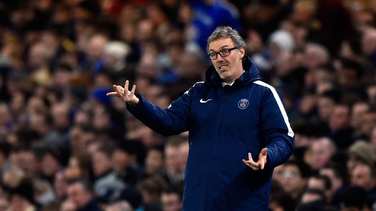 Laurent Blanc signed a new two-year deal at PSG in February