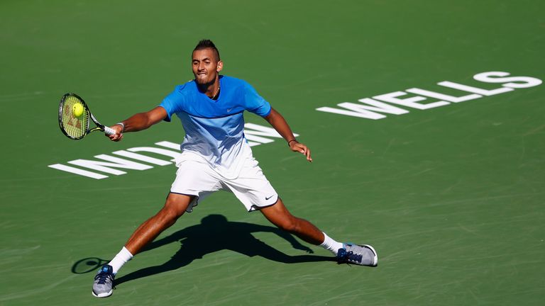 Image result for nick kyrgios indian wells