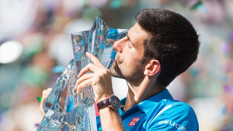 Djokovic has a 47-6 match record at Indian Wells and has lifted the trophy five times