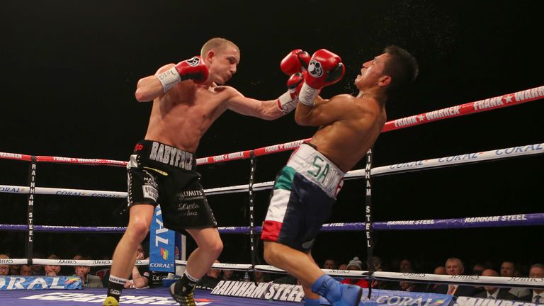 Paul Butler overcame a tough challenge from Sebastian Sanchez