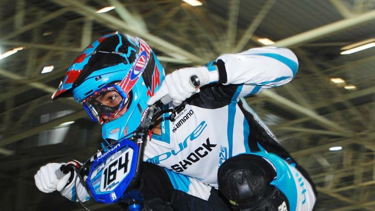 Quillan Isidore goes flying in the season opener (copyright: Jonathan Hearn)