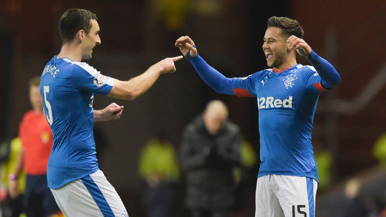 Harry Forrester scored as Rangers' beat Raith on Tuesday to move to within five wins of promotion