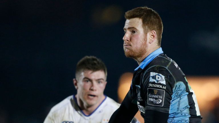 Rory Clegg scored all Glasgow Warriors' points against Leinster in a winning return to the club