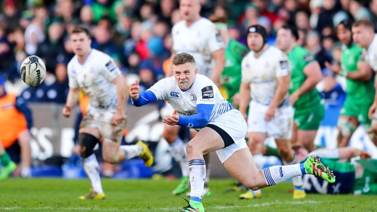 Ian Madigan kicked two second-half penalties for Leinster