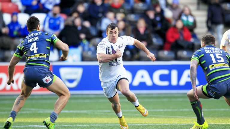 Corey Thompson has scored eight tries in five appearances since joining Widnes from Canterbury Bulldogs