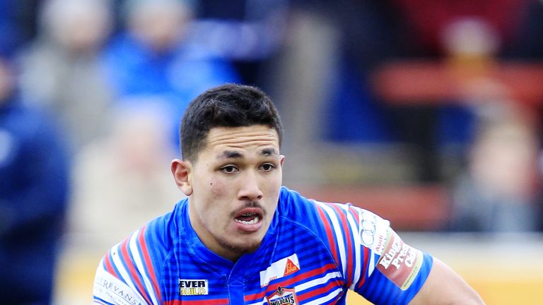 Wakefield's Mikey Sio also crossed the whitewash