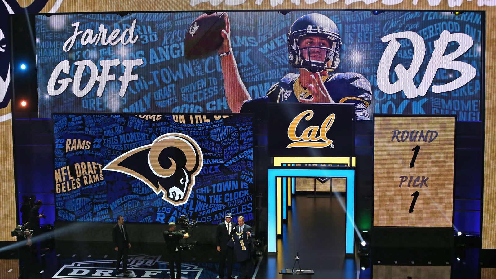 NFL Draft 2016: LA Rams expected to pick Jared Goff with