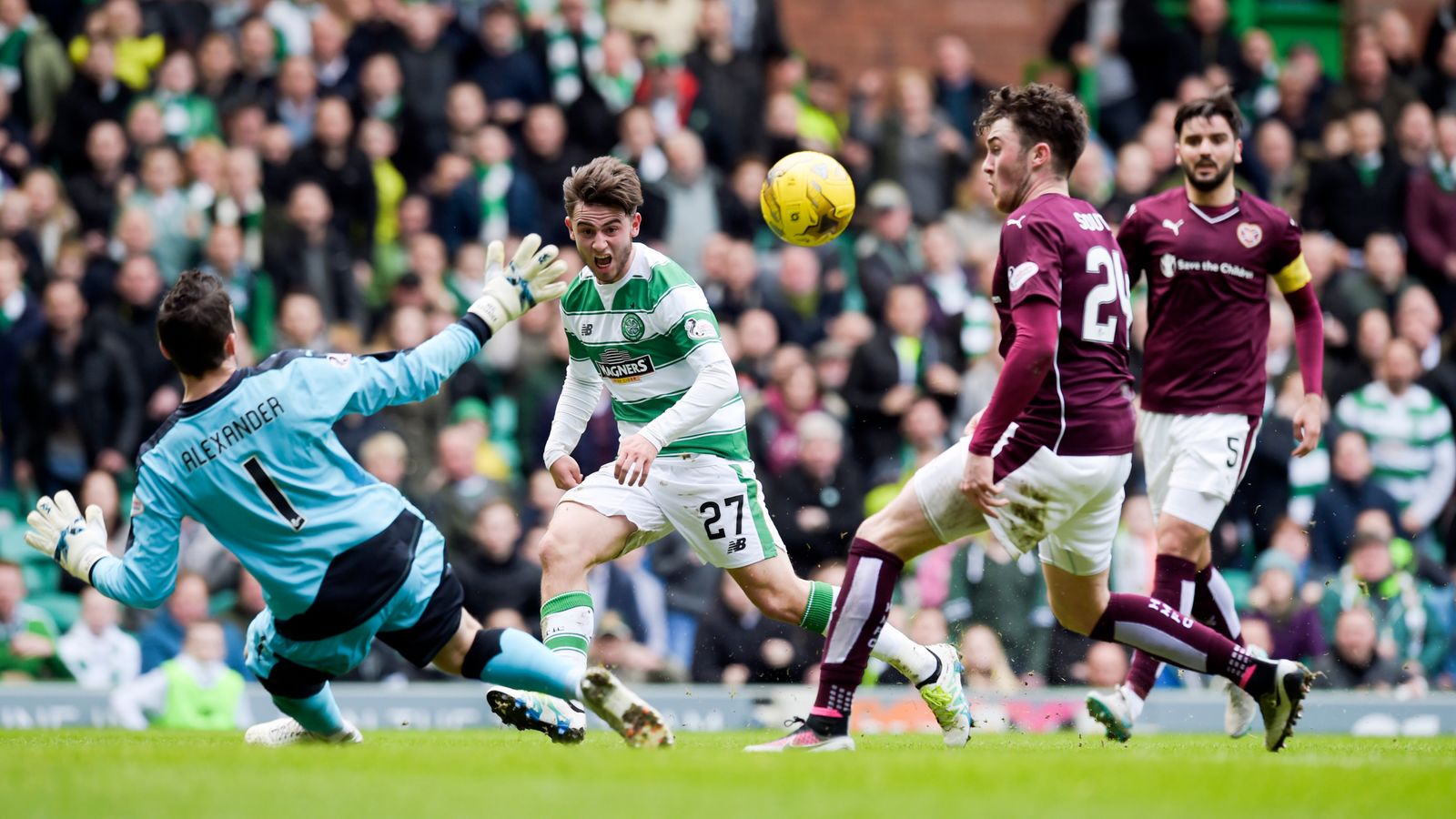 Celtic 3 - 1 Hearts - Match Report & Highlights
